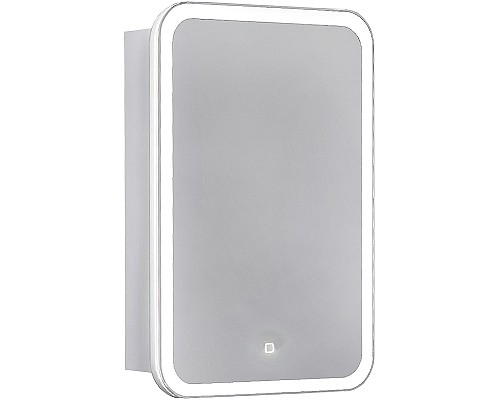 Зеркальный шкаф Jorno Modul 60 Mol.03.60/P/W/JR с подсветкой Белый Зеркальный шкаф Jorno Modul 60 Mol.03.60/P/W/JR с подсветкой Белый
