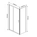 Душевой уголок Vincea Garda 130х100 VSR-1G1013CL профиль Хром стекло прозрачное