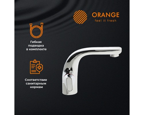 Смеситель для раковины Orange Lotos Хром