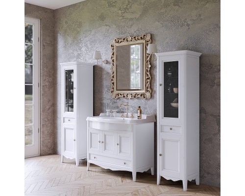 Тумба с раковиной TW Veronica Nuovo 105 VER4105-B+AR874bi*1 Bianco