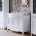 Тумба с раковиной TW Veronica Nuovo 105 VER4105-B+AR874bi*1 Bianco