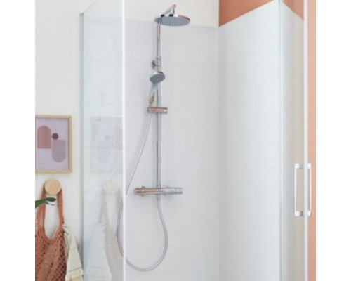 Душевая система Jacob Delafon Brive E24322-CP с термостатом Хром