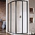 Душевой уголок Ravak Supernova SKCP4-80 80x80 3114O302Z1 Черный Transparent