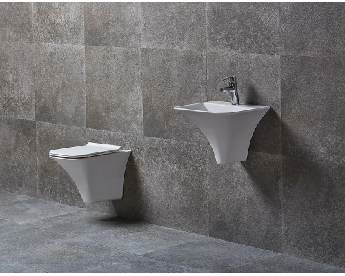 Унитаз beWash Ladoga 54303201 подвесной Белый глянец с сиденьем Микролифт