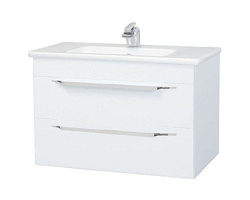 Тумба под раковину Bellezza Луиджи 75 4639212110014 подвесная Белая