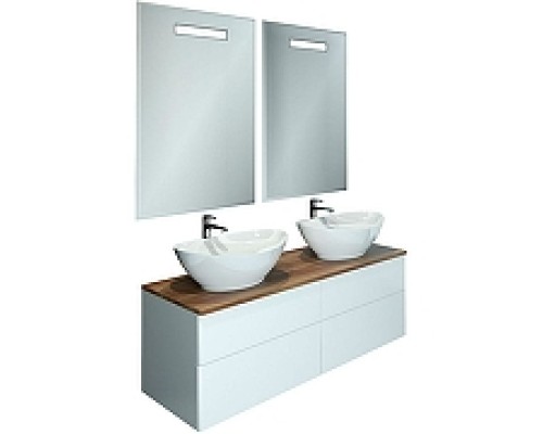 Тумба под раковину Orange Otto Ot-130TuWOOD подвесная Белый Ясень