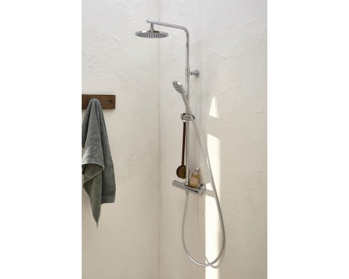 Душевая система Jacob Delafon Marcel E25084-CP с термостатом Хром