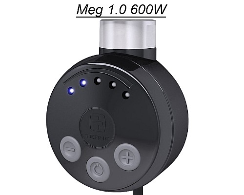 Электрический ТЭН Terma Мег 1.0 600 черн вилка