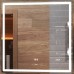 Зеркало Vigo Geometry Luxe 70 с подсветкой с сенсорным выключателем