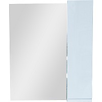 Зеркало со шкафом Bellezza Асти 70 R 4616311021014 Белое