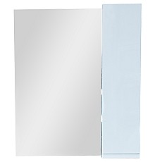 Зеркало со шкафом Bellezza Асти 70 R 4616311021014 Белое