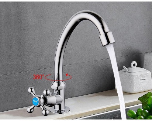 Кран для одного типа воды Frap H08 Хром
