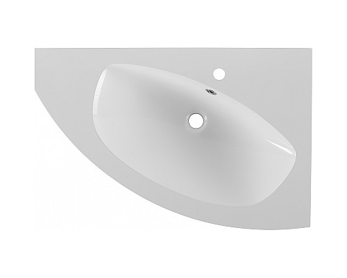 Раковина De Aqua Трио Люкс 80 R WTL 010 New НФ-00008083 угловая Белая