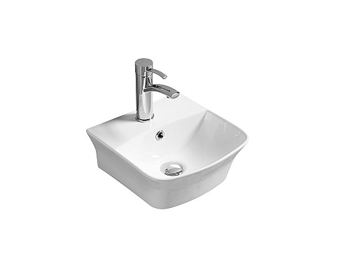 Раковина керамическая накладная и подвесная SantiLine SL-2006