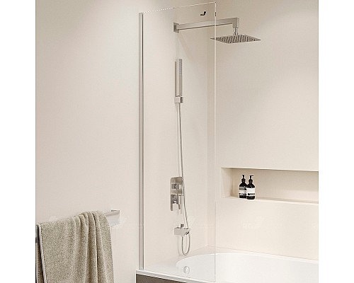 Шторка на ванну RGW Screens SC-056 30х150 351105630-11 профиль Хром стекло прозрачное