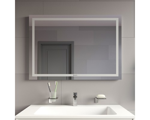 Зеркало Iddis Zodiac 100 ZOD10T0i98 с подсветкой с подогревом Белое