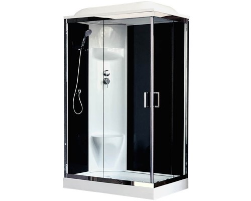 Душевая кабина Royal Bath HP 120х80 задняя стенка Черная