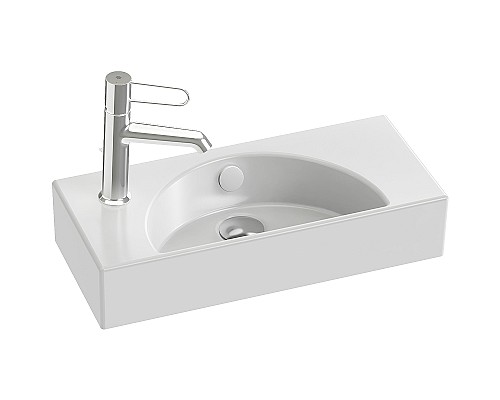 Раковина Jacob Delafon Odeon Rive Gauche 50 L EGO112-55-00 Белая