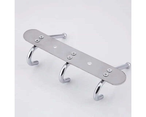 Вешалка для полотенец Frap F201-3 Хром