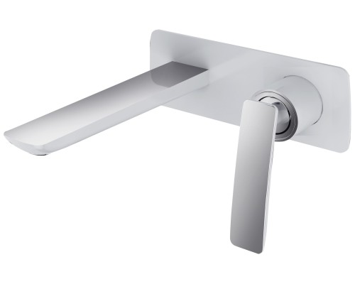Смеситель для раковины встроенный Timo Helmi 4071/00-16SM хром-белый