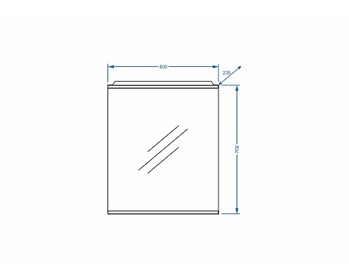 Зеркало Stella Polar Ванесса 60 SP-00000219