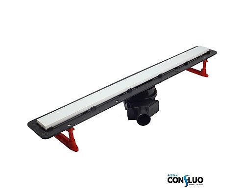 Душевой лоток Pestan Confluo Frameless Line 550 White Glass 13701212