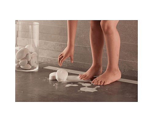 Душевой лоток Pestan Confluo Frameless Line 550 White Glass 13701212