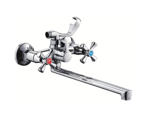 Смеситель для ванны Frap H732 F22732-B универсальный Хром