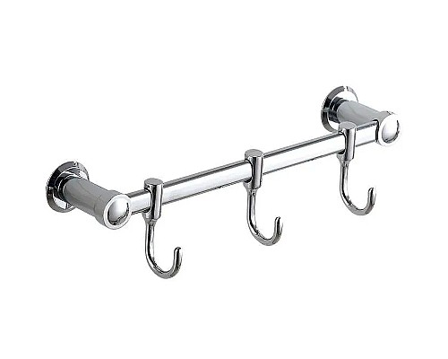 Вешалка для полотенец Haiba HB205-3 Хром