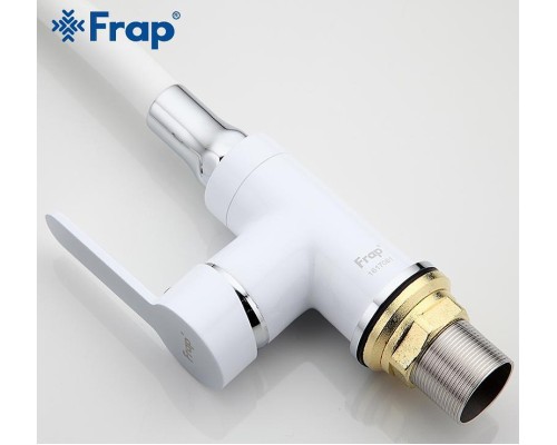 Смеситель для кухни Frap H41 F4041 Белый Хром