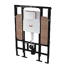 Система инсталляции для унитазов AlcaPlast Solomodul AM101/1300H для сухой установки