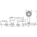 Смеситель на борт ванны Hansgrohe Vivenis Черный матовый
