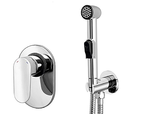 Встраиваемый комплект для биде WasserKRAFT A11057 со шлангом