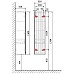 Шкаф пенал Jorno Strong 33 Str.04.130/P/A подвесной Антрацит