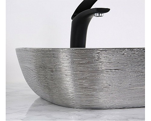 Раковина-чаша CeramaLux 46 D1333H131 Серебро Белая