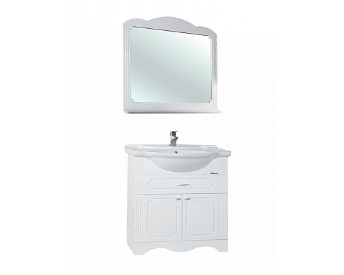 Зеркало Bellezza Кантри 75 Белое