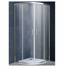 Душевой уголок Vincea Alpha 80x80 профиль Хром стекло прозрачное