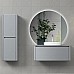 Комплект мебели для ванной Black&White Universe U915.1000 100 9151000 подвесной Glossy light grey
