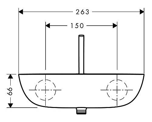 Смеситель для душа Hansgrohe PuraVida 15672400