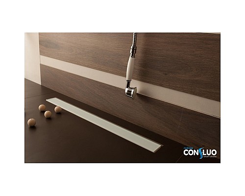 Душевой лоток Pestan Confluo Frameless Line 950 White Glass 13701216
