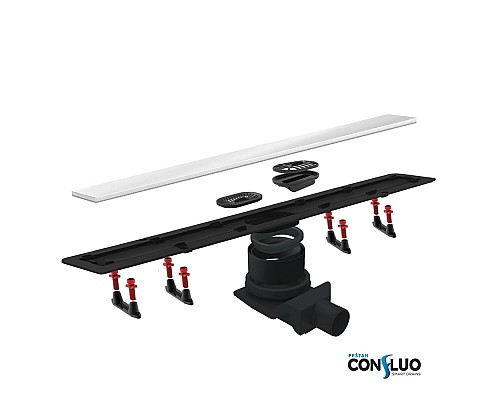 Душевой лоток Pestan Confluo Frameless Line 950 White Glass 13701216