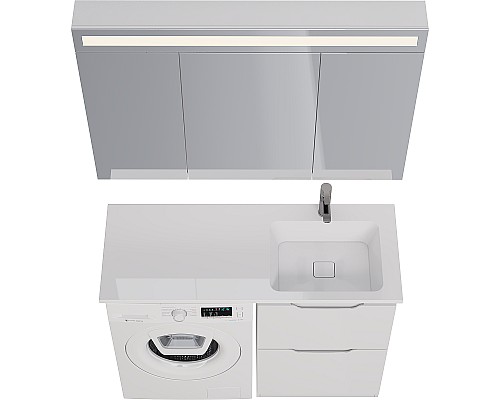 Тумба под раковину Dreja Bona 120 99.0451 Белая