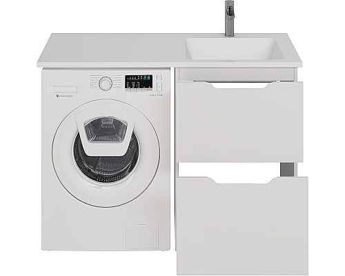 Тумба под раковину Dreja Bona 120 99.0451 Белая