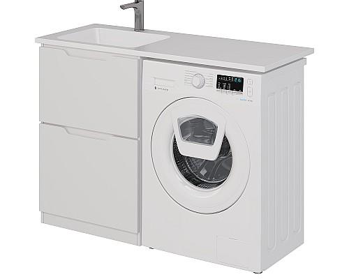 Тумба под раковину Dreja Bona 120 99.0451 Белая