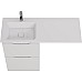 Тумба под раковину Dreja Bona 120 99.0451 Белая