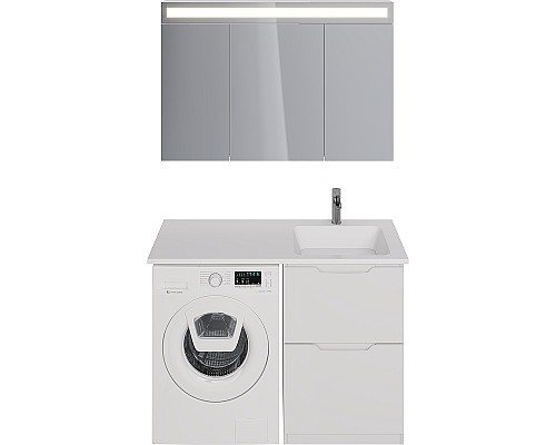 Тумба под раковину Dreja Bona 120 99.0451 Белая