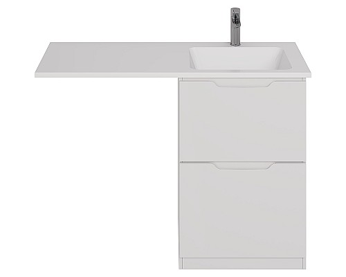 Тумба под раковину Dreja Bona 120 99.0451 Белая