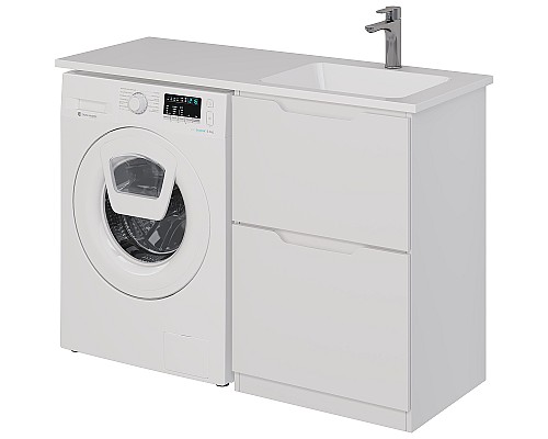 Тумба под раковину Dreja Bona 120 99.0451 Белая