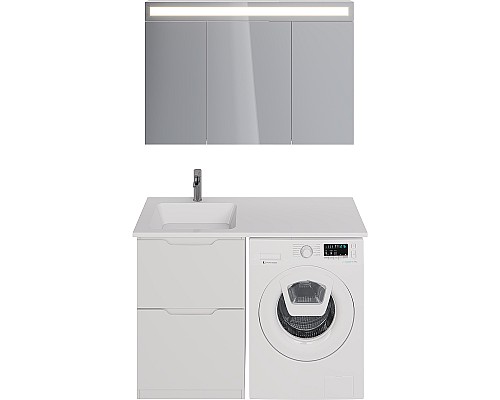 Тумба под раковину Dreja Bona 120 99.0451 Белая