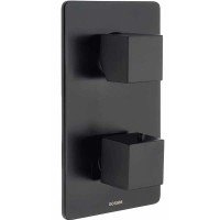 Смеситель для душа Bossini Cube с термостатом Черный матовый